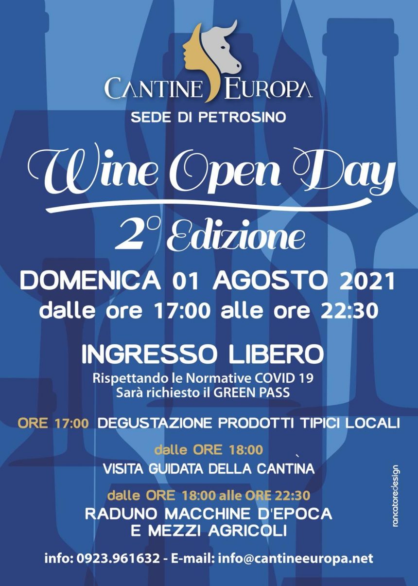 Wine Open Day alle Cantine Europa