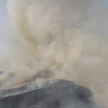 L’82° Centro C.S.A.R. dell’Aeronautica Militare interviene per spegnere un incendio in provincia di Agrigento