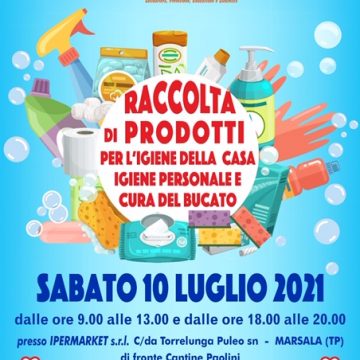 Il Rotary Club Marsala a sostegno della comunità locale con una raccolta di prodotti per l’igiene