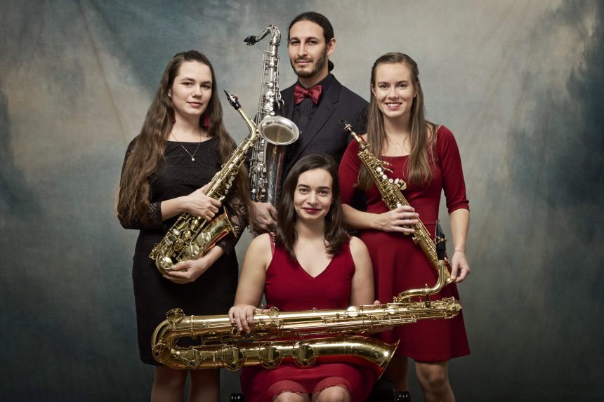 Amici della musica di Trapani, Il viaggio musicale del Mestizo Saxophone Quartet è il secondo appuntamento di Erice Estate 2021 Domenica 11 luglio 2021 ore 21.00 Cortile Palazzo Sales Erice