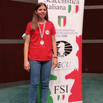 Scacchi: Federica Montalto 7ª ai Campionati Italiani Giovanili