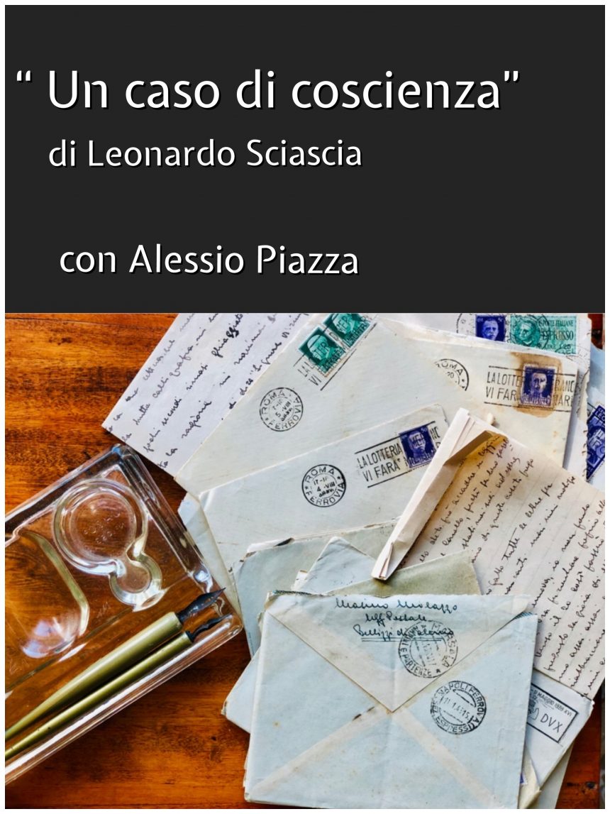 Rassegna “’a Scurata”: il 18 agosto Alessio Piazza legge Leonardo Sciascia