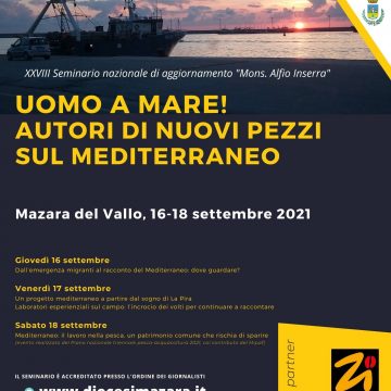 “Uomo a mare… autori di nuovi pezzi sul Mediterraneo”. A Mazara del Vallo il seminario Fisc con un week-end di formazione