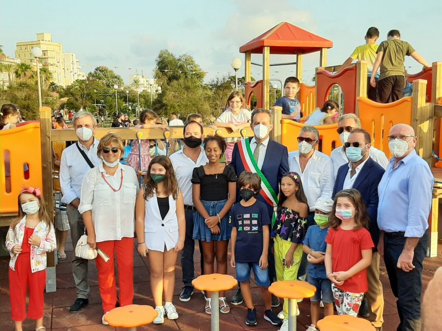Marsala, nuovo parco giochi sul Lungomare