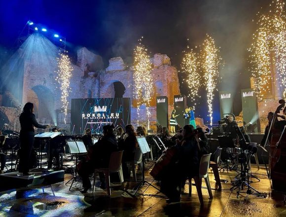 La Women Orchestra al Teatro Antico di Taormina per gli Eu Web Awards 2021