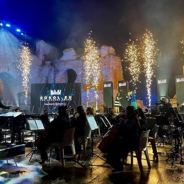 La Women Orchestra al Teatro Antico di Taormina per gli Eu Web Awards 2021