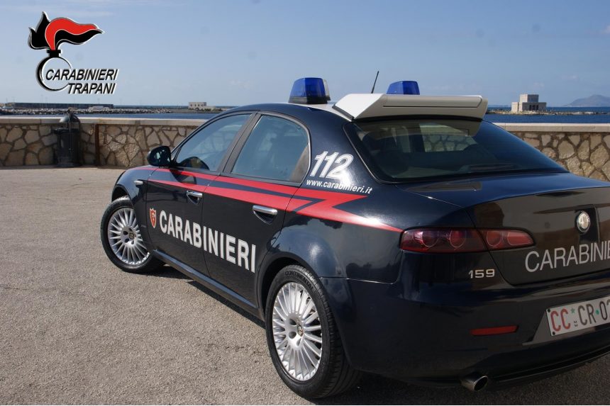 Trapani, atti persecutori, un arresto dei carabinieri