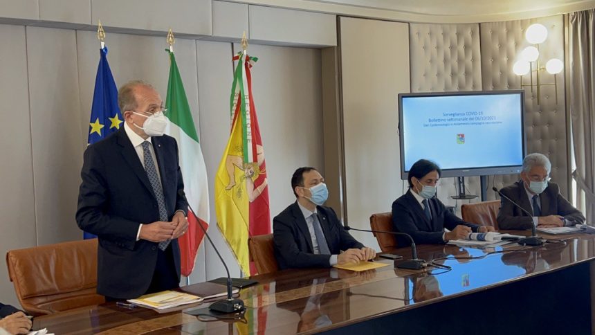 Covid, presentato il Bollettino settimanale della Regione Siciliana