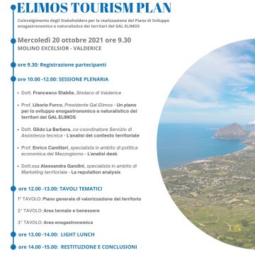 Al Molino Excelsior un incontro per la definizione dell’Elimos Tourism Plan: il piano strategico di valorizzazione dei territori del GAL