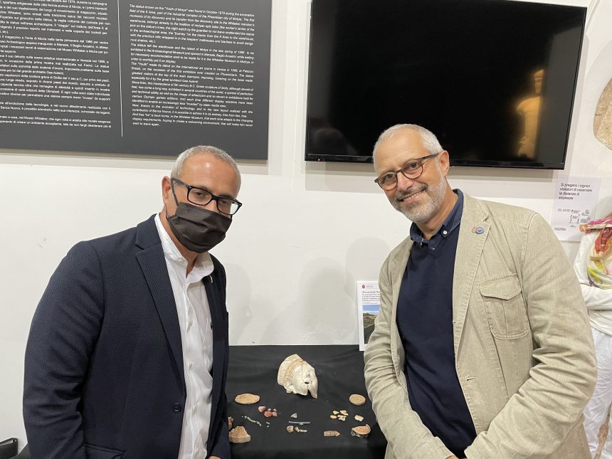 Presentata a Mozia l’eccezionale scoperta di un’effige della Dea Astarte
