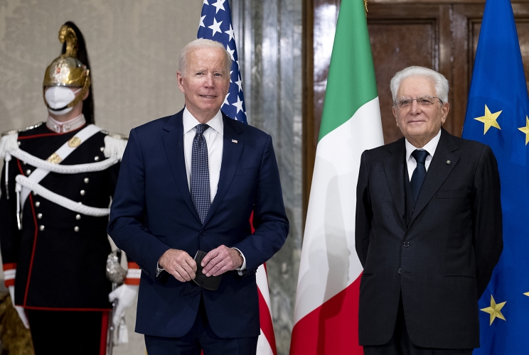 Il Presidente Mattarella ha incontrato il Presidente degli Stati Uniti d’America Biden
