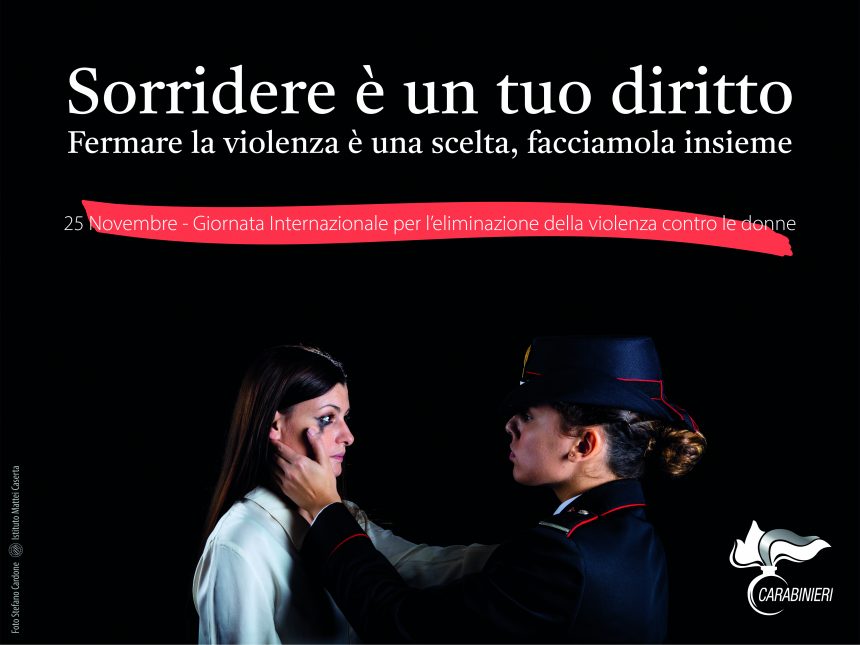 Giornata Internazionale contro la violenza sulle Donne: l’impegno dell’Arma dei Carabinieri di Trapani