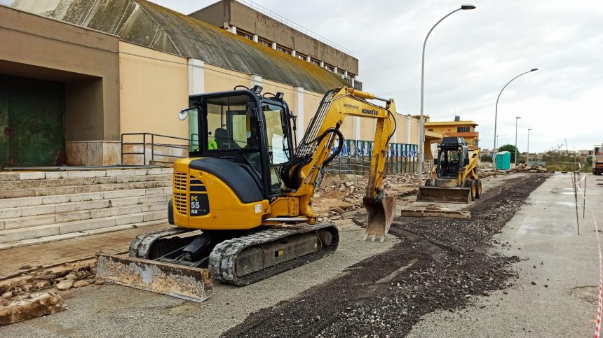 Marsala, iniziati i lavori per il nuovo parcheggio in zona Stadio