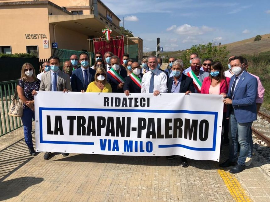 Ferrovia Trapani-Palermo via Milo, in appalto il ripristino da 150 milioni. Falcone: «Stop a mortificazione infrastrutturale»