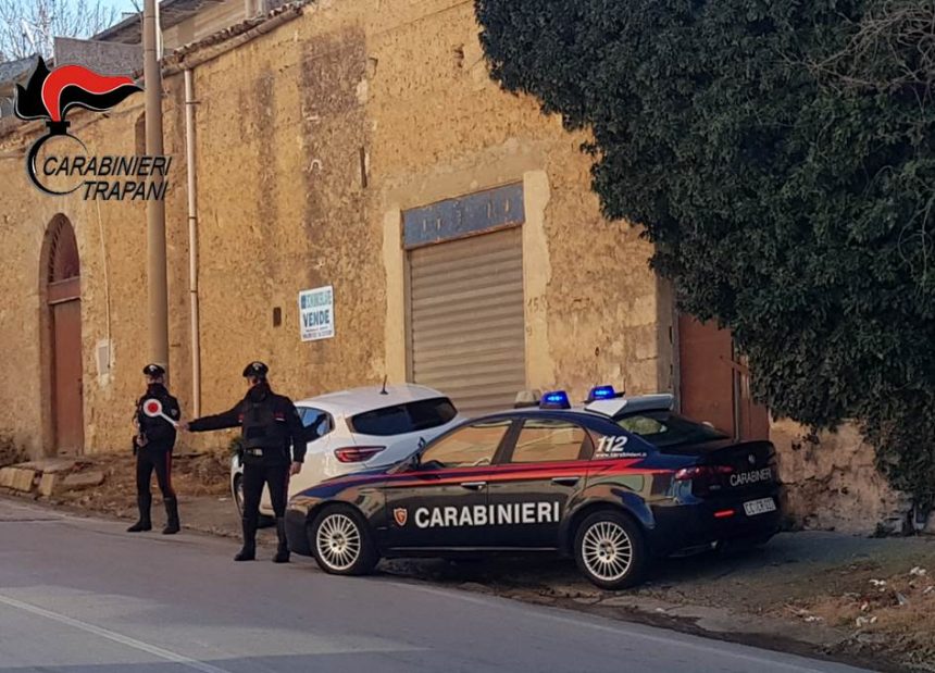 Alcamo: uomo ubriaco denunciato dai Carabinieri per aggressione