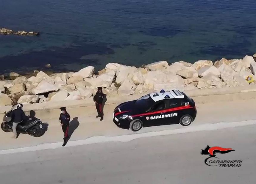 Trapani, controlli del territorio dei carabinieri: denunciate tre persone