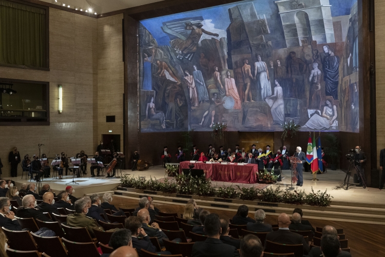 Mattarella alla cerimonia di inaugurazione del 719° anno accademico di Sapienza Università di Roma