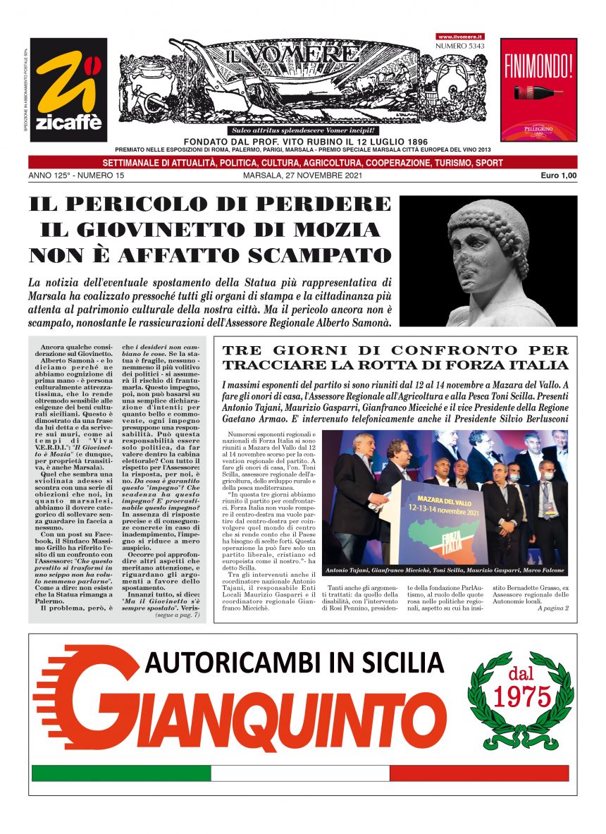 In edicola l’ultima edizione del Vomere