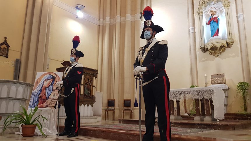 Trapani. Celebrazioni della Virgo Fidelis, patrona dell’Arma dei Carabinieri, del 80° anniversario della “Battaglia di Culqualber” e della “Giornata dell’Orfano”.