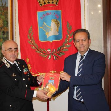 Il Comandante della Legione Carabinieri Sicilia incontra il Sindaco di Marsala