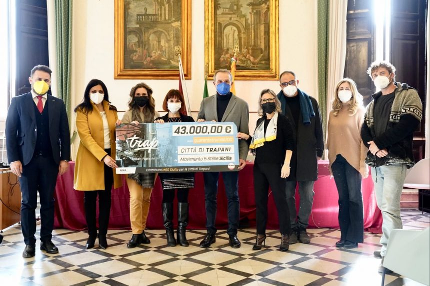 Trapani, salgono a nove i murales finanziati dai deputati M5S all’Ars