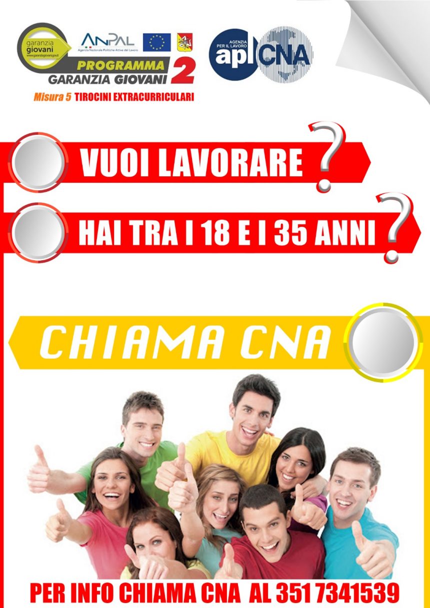 Garanzia Giovani: CNA Trapani si adopera per attivare 500 tirocini in provincia