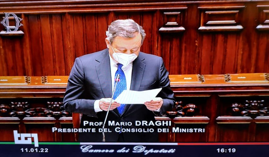 La morte di Sassoli. Draghi alla Camera dei Deputati:” Voglio ricordarlo come Italiano e protagonista al servizio dell’Europa, delle istituzioni, dei cittadini”