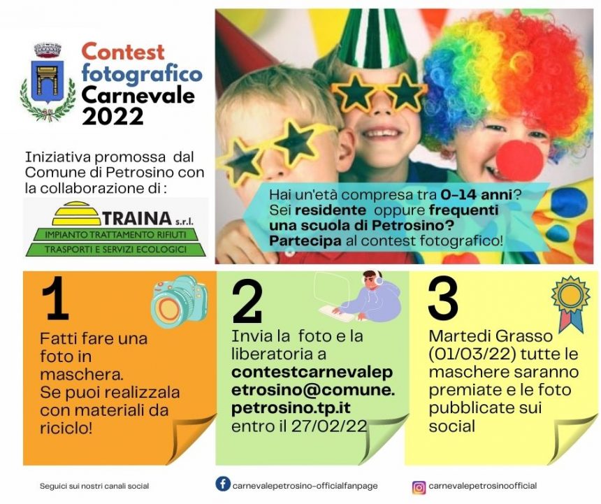 A Petrosino il “Contest Fotografico Carnevale 2022”