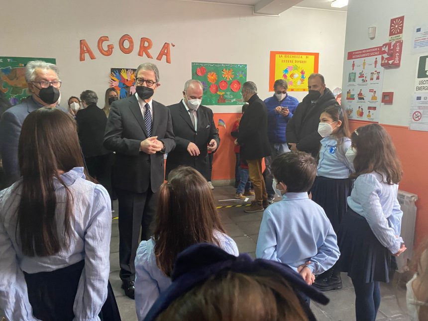 Scuola, Musumeci inaugura aula multisensoriale in Istituto di Giardini Naxos