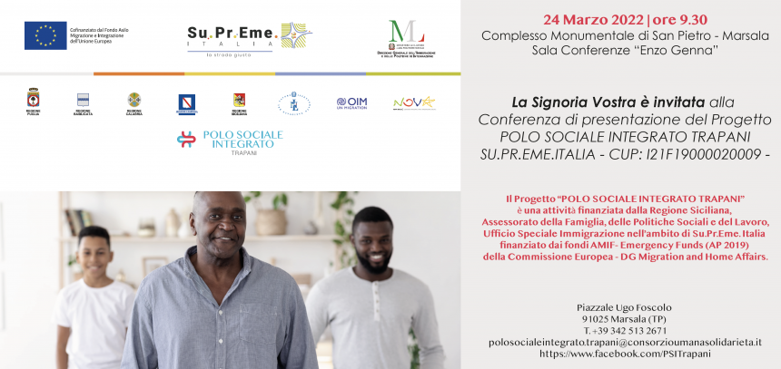 Lavoratori stranieri, a Marsala domani si inaugura il “Polo sociale integrato di Trapani”