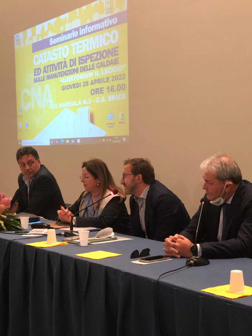 Catasto termico, grande partecipazione al seminario informativo organizzato da CNA Trapani