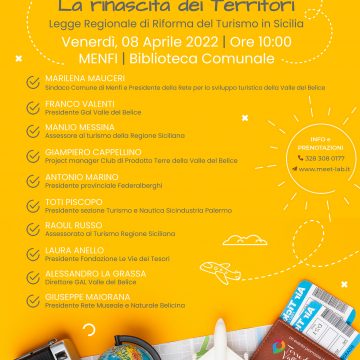 Legge Regionale di Riforma del Turismo in Sicilia: l’8 aprile un importante convegno a Menfi