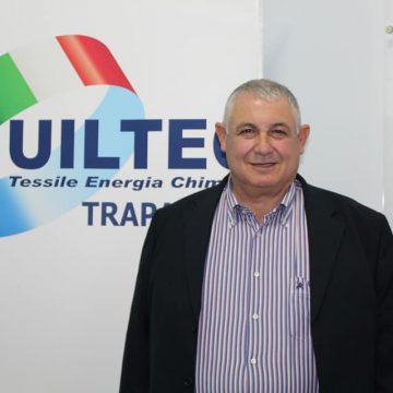 Giaramida rieletto segretario generale Uiltec Trapani