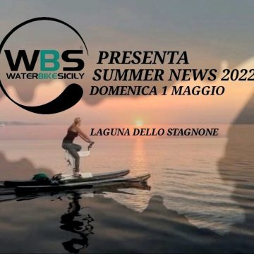 Allo Stagnone di Marsala arriva la Water Bike. L’inaugurazione il primo maggio