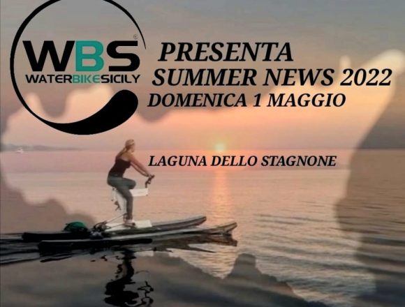 Allo Stagnone di Marsala arriva la Water Bike. L’inaugurazione il primo maggio Allo Stagnone di Marsala arriva la Water Bike. L’inaugurazione il primo maggio