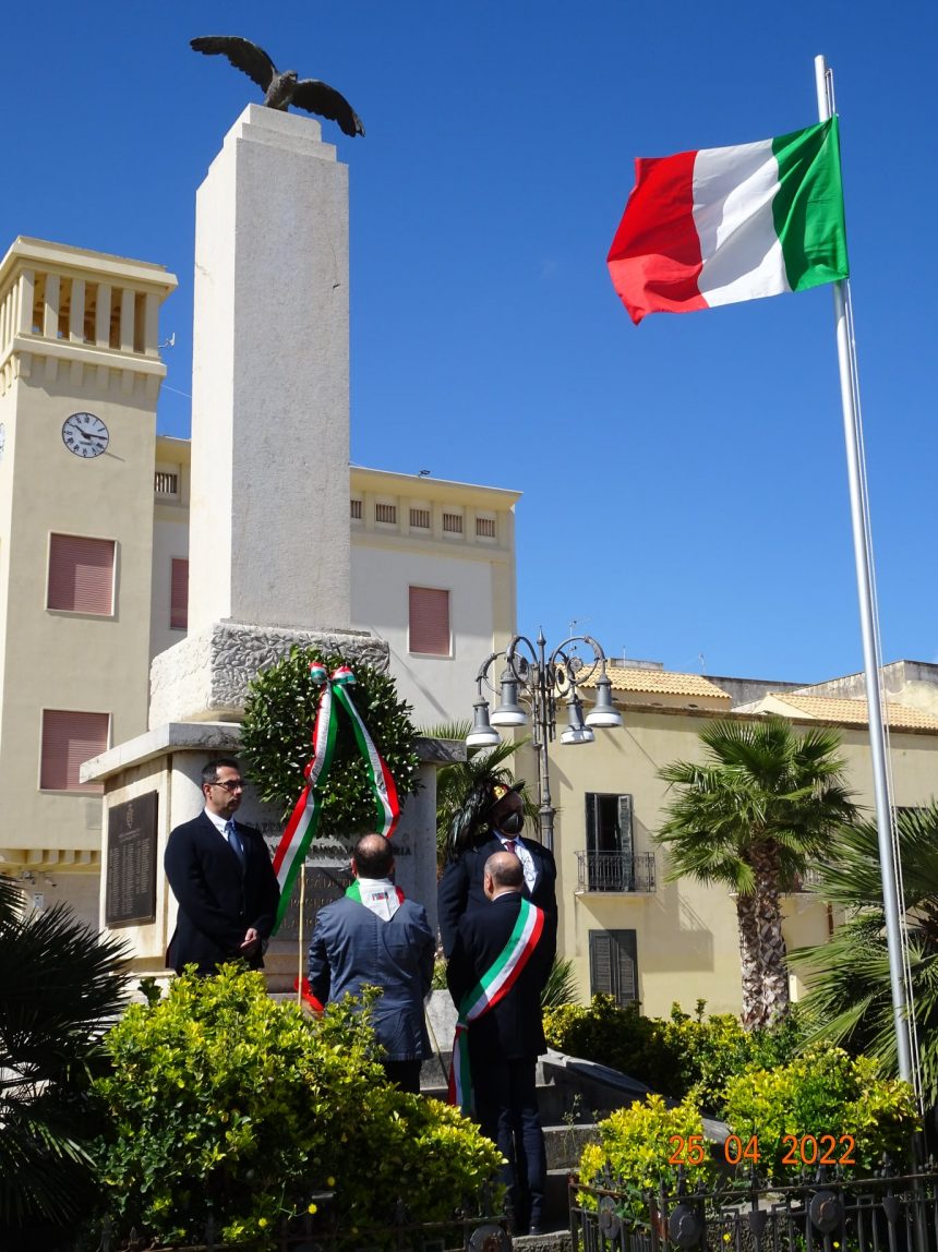 Paceco, celebrata la Festa della Liberazione