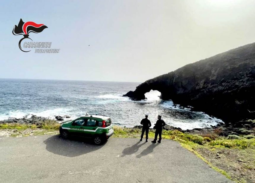 Pantelleria: piante esotiche in area protetta, denunciato dai Carabinieri Forestali