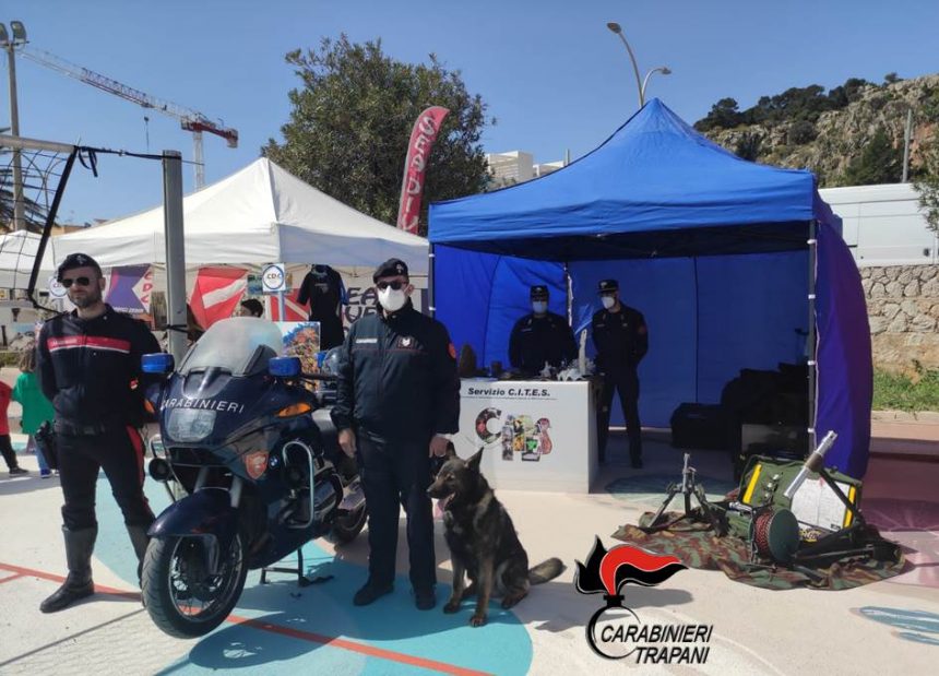 San Vito lo Capo, presenti anche i carabinieri all’evento sportivo “A tutto sport”
