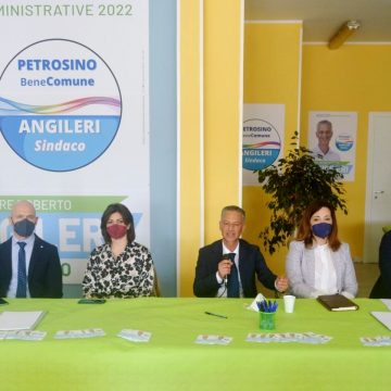 Conferenza candidatura a sindaco di Roberto Angileri
