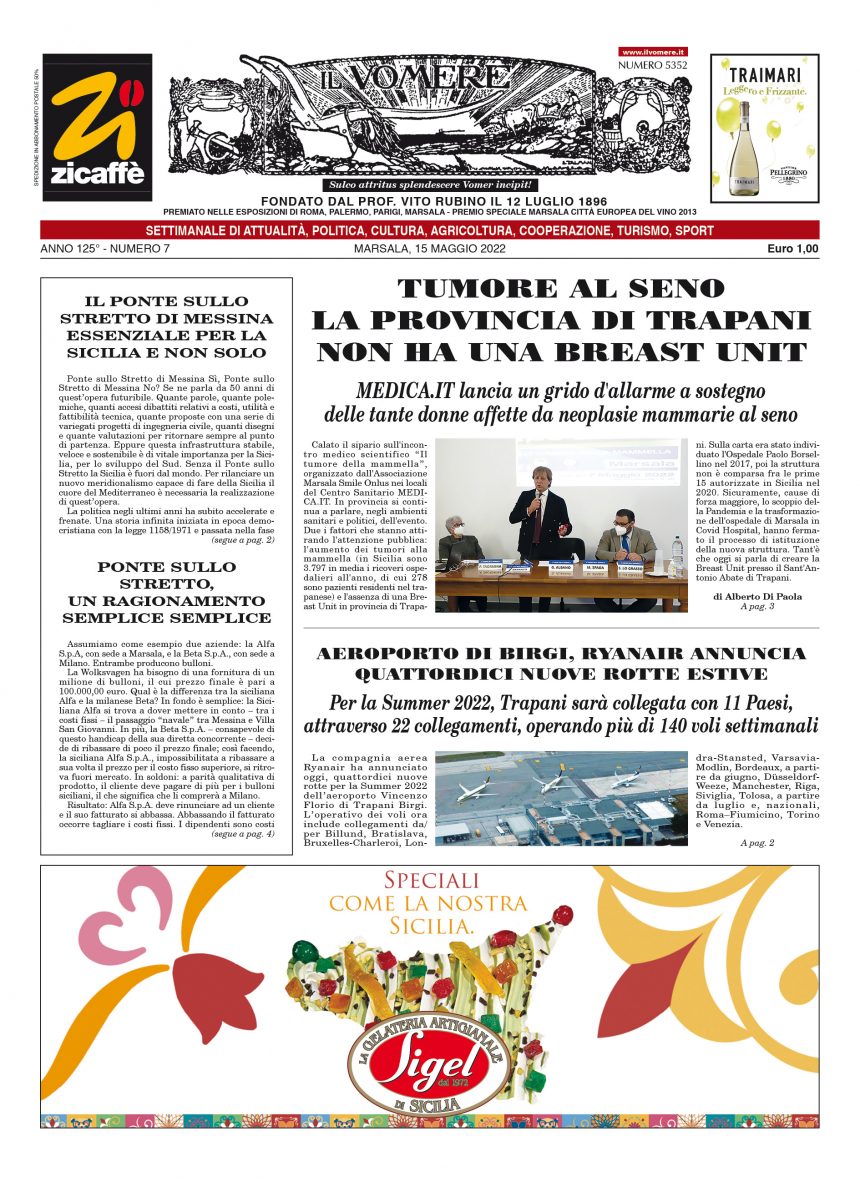 Il nuovo numero del Vomere