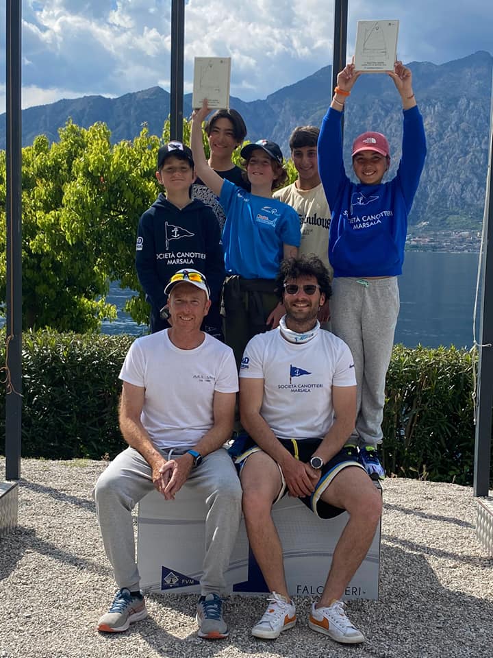 II Tappa Trofeo Kinder: sul podio i velisti della Società Canottieri Marsala