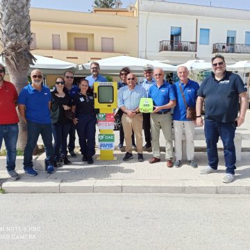 L’Avis di Valderice dona defibrillatore al Comune di San Vito Lo Capo