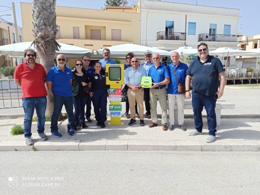 L’Avis di Valderice dona defibrillatore al Comune di San Vito Lo Capo