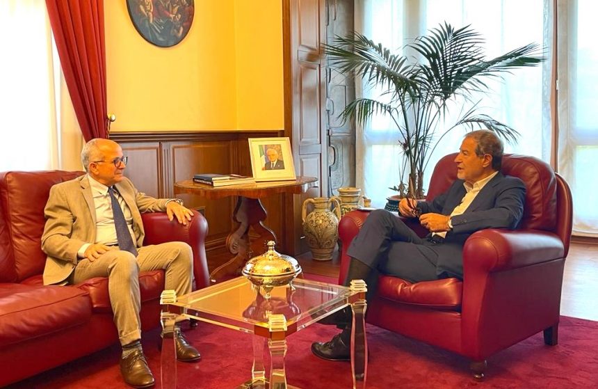 Banca d’Italia, Musumeci riceve direttore della sede di Palermo