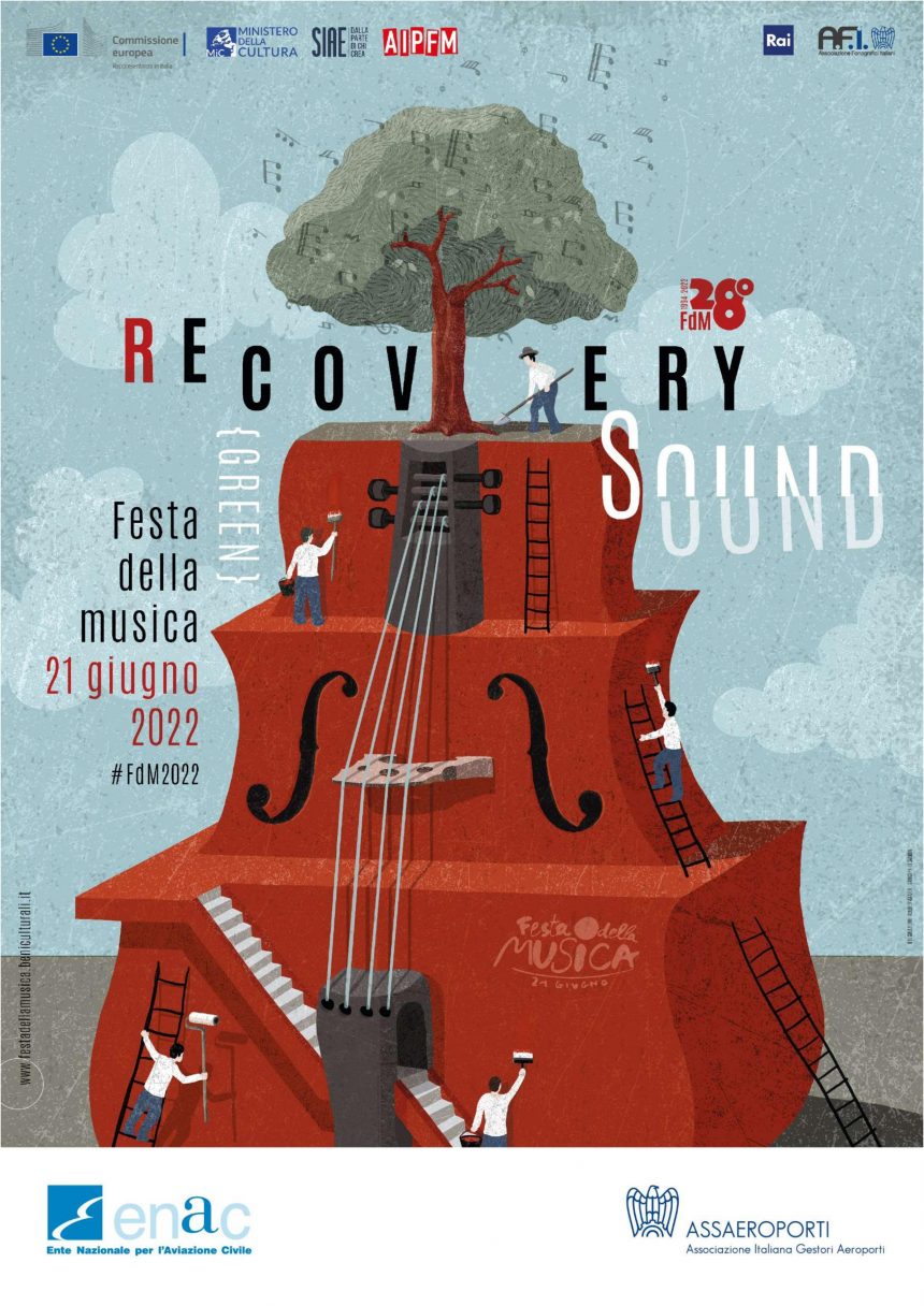 Festa della Musica 2022, il programma del 21 giugno all’aeroporto di Trapani Birgi. Dalle 10.00 alle 17.30, esibizioni dal vivo e brani a tema Recovery Sound & Green Music Economy