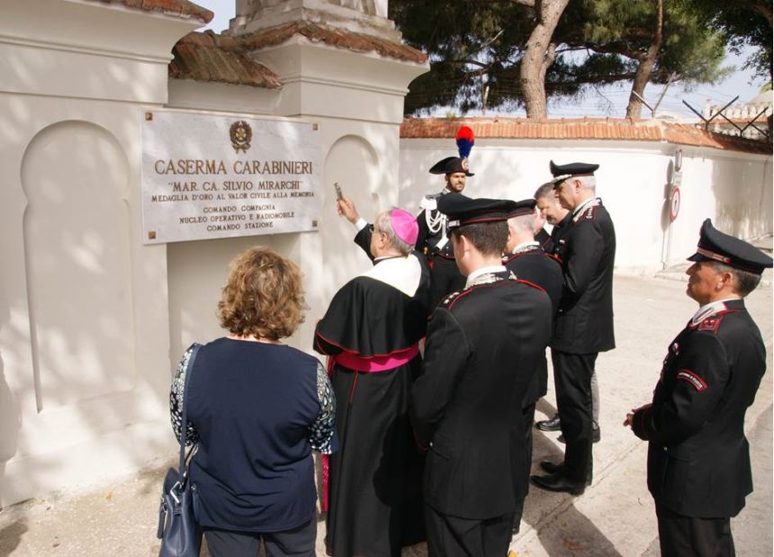 Marsala, commemorazione del 6° anniversario dell’uccisione del Maresciallo capo Silvio Mirarchi