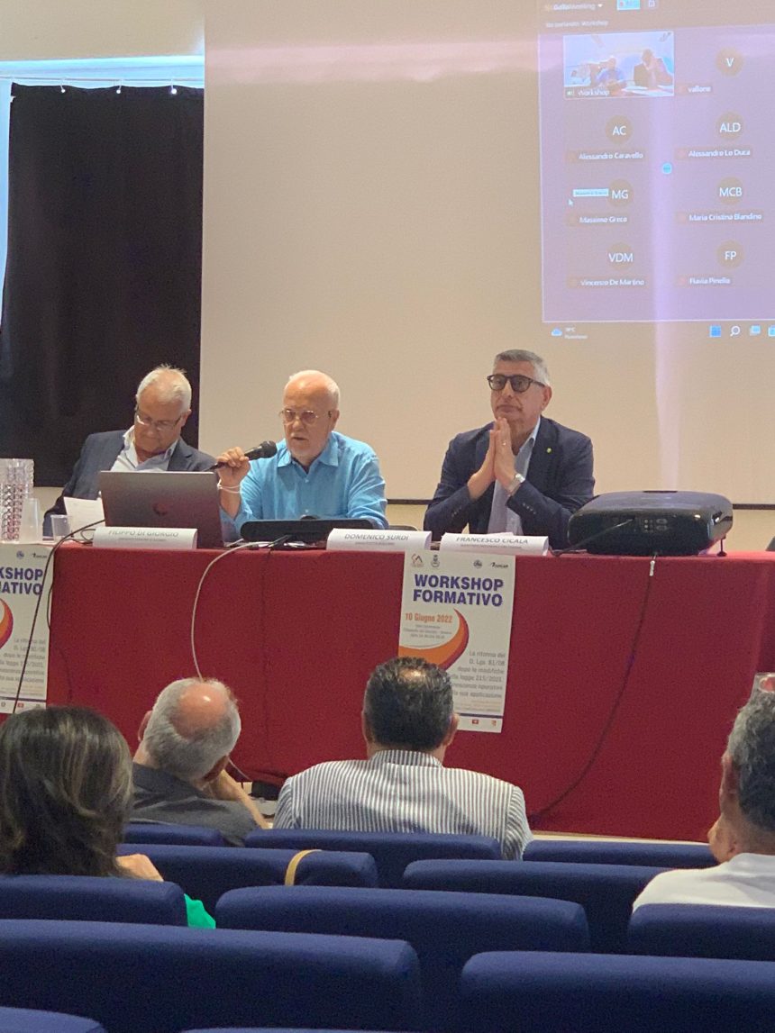 Sicurezza sul lavoro: grande partecipazione al workshop formativo organizzato da CNA Trapani
