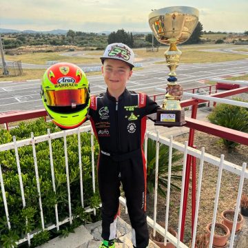 Karting: il piccolo Vito Bigione Jr. punta al titolo regionale e alla ribalta nazionale