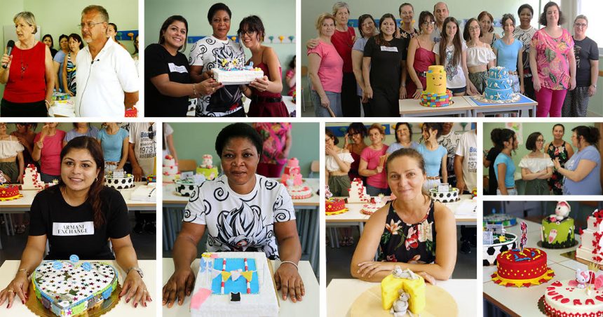 Badia Grande, il corso di cake design del CPIA ha favorito l’ intercultura. Partecipanti 6 di diverse nazionalità