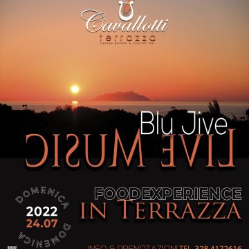 Oggi Blu Jive Live Music in Terrazza Cavallotti a Marsala
